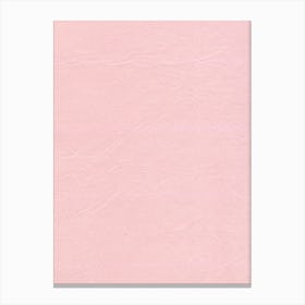 Pink Leather Background Canvas Print