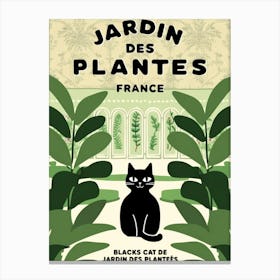 Garden Des Plantes France Canvas Print