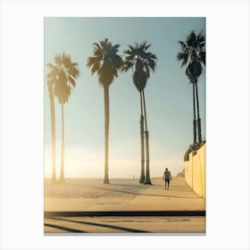 California Beach 3 Canvas Print