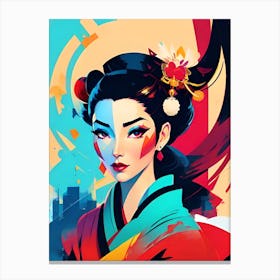 Geisha 83 Canvas Print