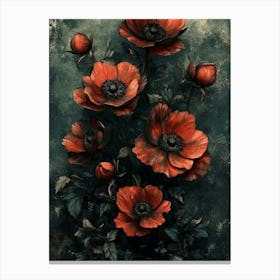 Red Poppies Canvas Print