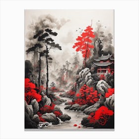 Asian Landscape 8 Canvas Print