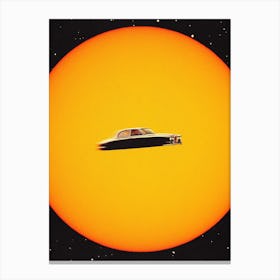 Space Chase Canvas Print