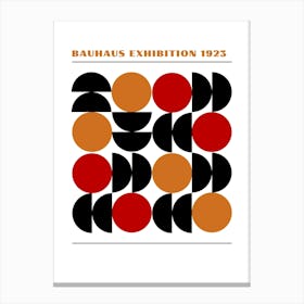 Bauhaus Exhibition 1922 Canvas Print