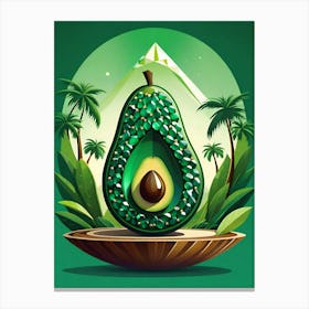 Avocado Gem 1 Canvas Print