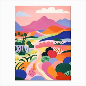 'Desert Landscape' 1 Canvas Print