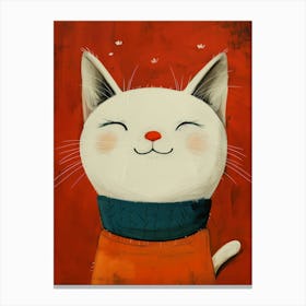 Happy Cat 1 Canvas Print