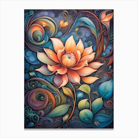 Lotus Flower Canvas Print