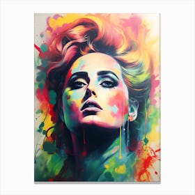 Adele (2) Canvas Print