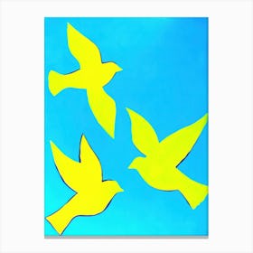 Doves 3 Canvas Print