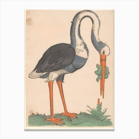 Stork 2 Canvas Print