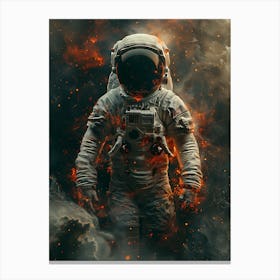 Epic Fantasy Astronaut 1 Canvas Print