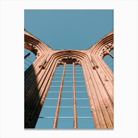 Old Monastery And Blue Berlin Sky 03 Canvas Print