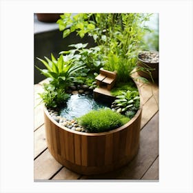 Miniature Garden Canvas Print