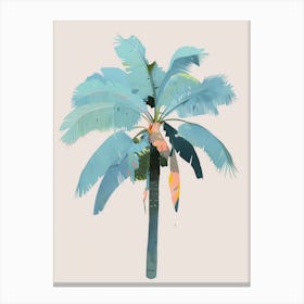 Minimalist Palm Tree Canvas Print