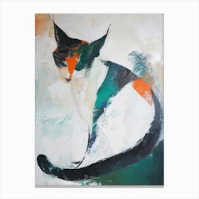 Cat Painting 14 Canvas Print