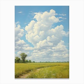 Cloudy Sky 1 Canvas Print