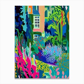 Hidcote Manor Garden, 1, United Kingdom Abstract Still Life Canvas Print