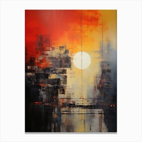 Sunset City Canvas Print