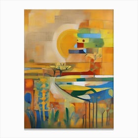 Abstract Landscape 9 Canvas Print