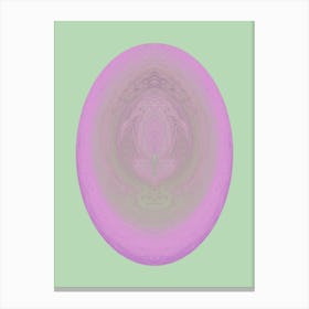 Pastel Harmony Lilac 2 Canvas Print