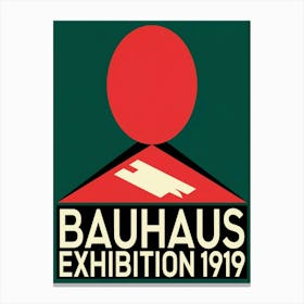 Bauhaus Exhibition poster 16 Lienzo