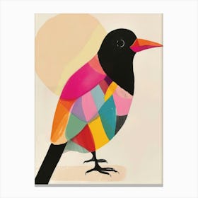 Bird On A Branch 8 Canvas Print