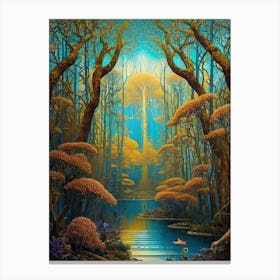 Forest 47 Canvas Print