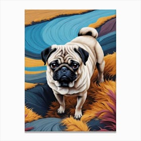 Cute Pug 1 Canvas Print