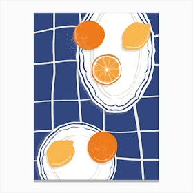 Oranges Art Print Canvas Print