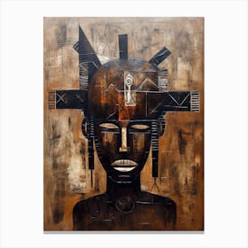 Tribal Essence: Unveiling African Inspirations Canvas Print