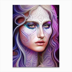Harmonic Equilibrium 10 Digital Ai Art Canvas Print