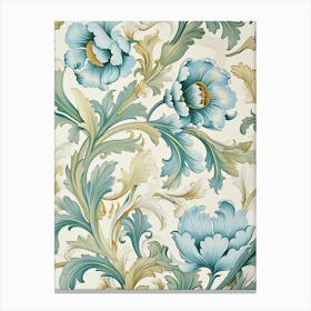 Floral Wallpaper 3 Canvas Print