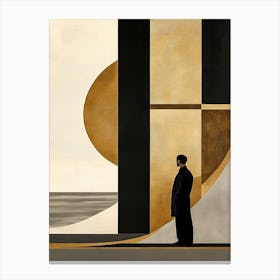 'A Man In A Suit' Canvas Print