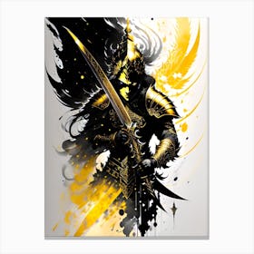 Black Knight Canvas Print