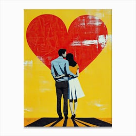 'Love You' Valentine's Day Canvas Print