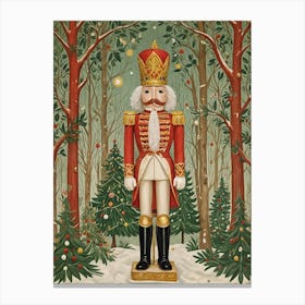 Nutcracker In The Woods Canvas Print