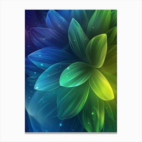 Abstract Flower 30 Canvas Print