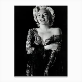 Marilyn Monroe Actress Usa Portrait 1954 Canvas Print