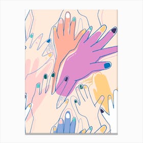 Hands Canvas Print