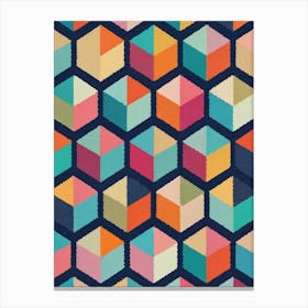 Geometric Pattern 1 Canvas Print