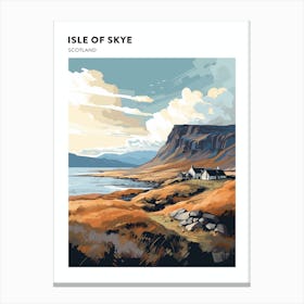 Isle Of Skye Scotland 3 Hiking Trail Landscape Poster Canvas Print
