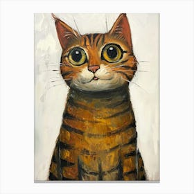 Munchkin Cat Painting 2 Canvas Print