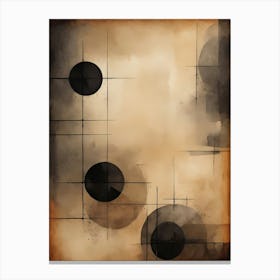 Abstract Geometric Painting (16) 1 Canvas Print