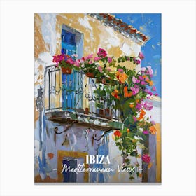 Mediterranean Views Ibiza 2 Canvas Print