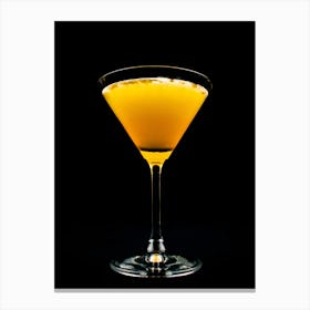 Orange Martini Canvas Print