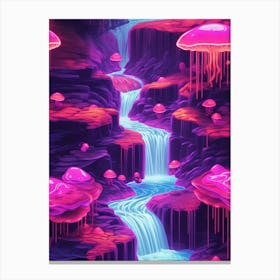 Psychedelic Art Print Canvas Print