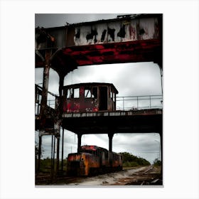 Civilization Abandoned ~Reimagined 2 Canvas Print