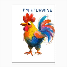 I'M A Rooster Canvas Print
