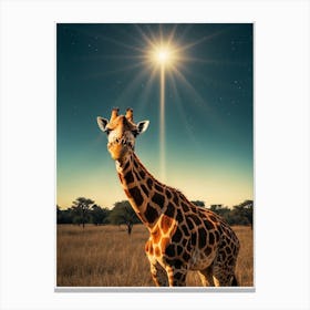 Giraffe 13 Canvas Print